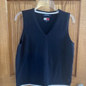 Tommy Hilfiger Large VNeck Ss Sweater